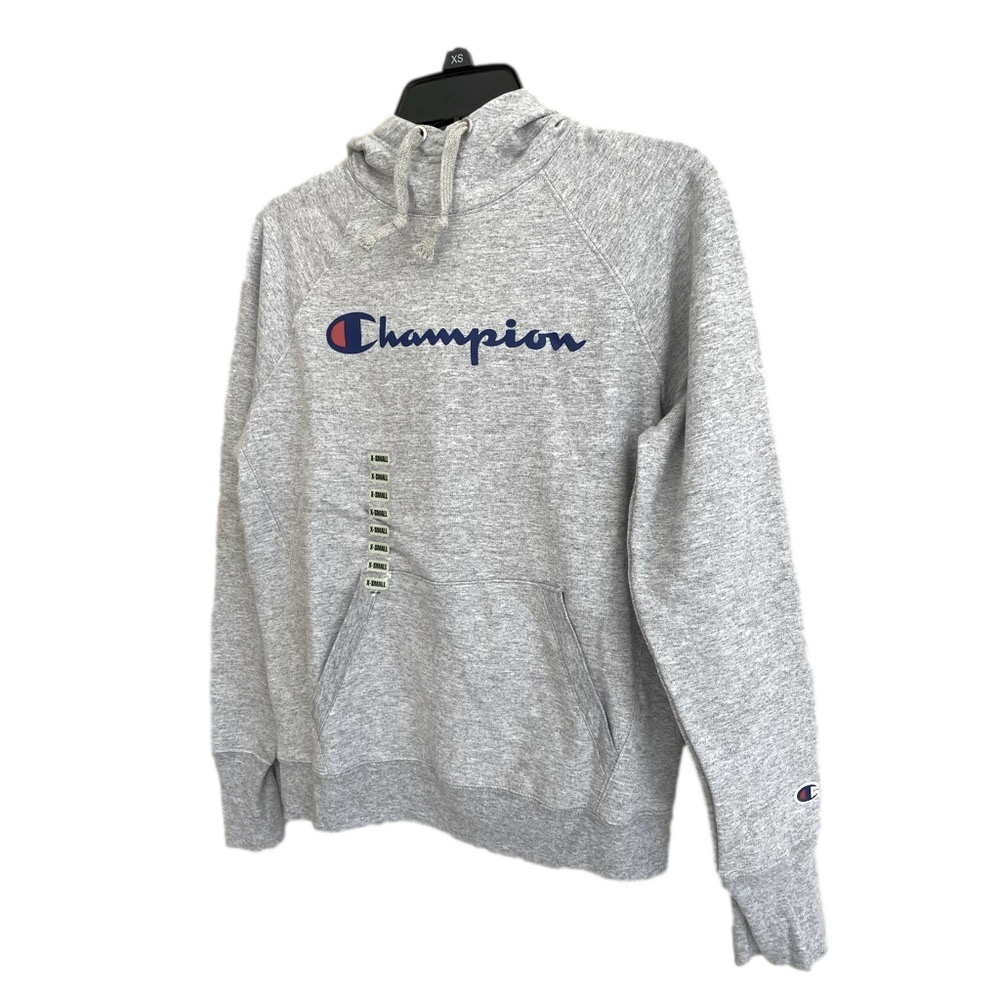 Champion Women's Script Logo Fleece Hoodie GF934Y08113